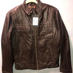 Ceralli genuine leather bomber